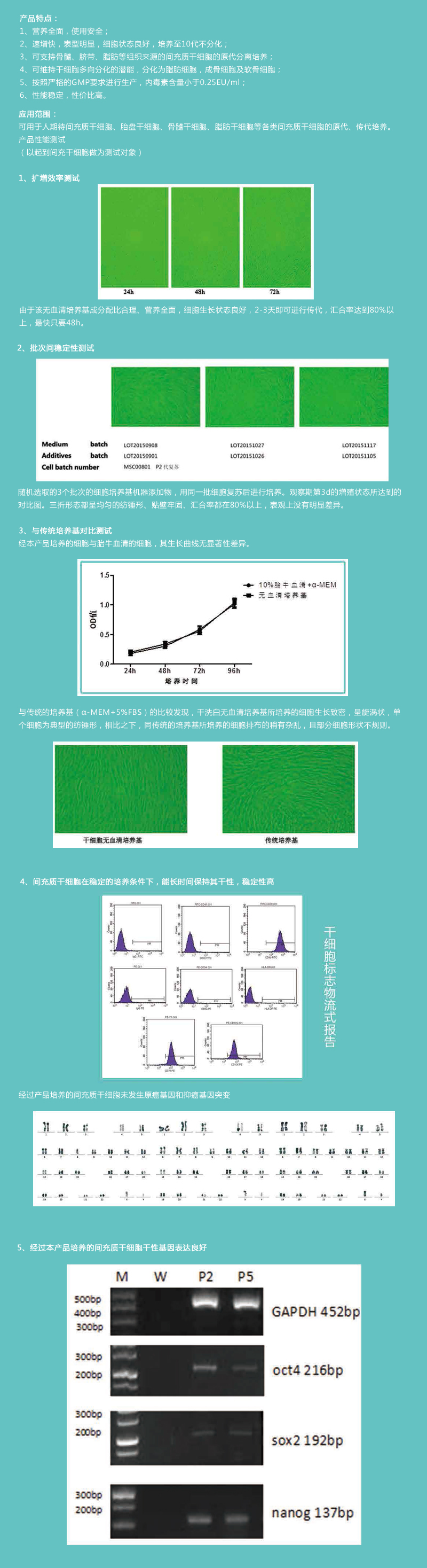 间充质干细胞无血清培养基详情